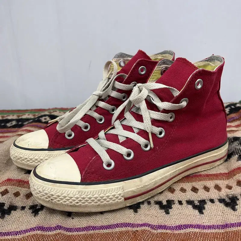 [BUNJANG] Converse Chuck Taylor All Star High Top Sneakers (230) / 컨버스 척테일러 올스타 하이탑 운동화 230 X01447