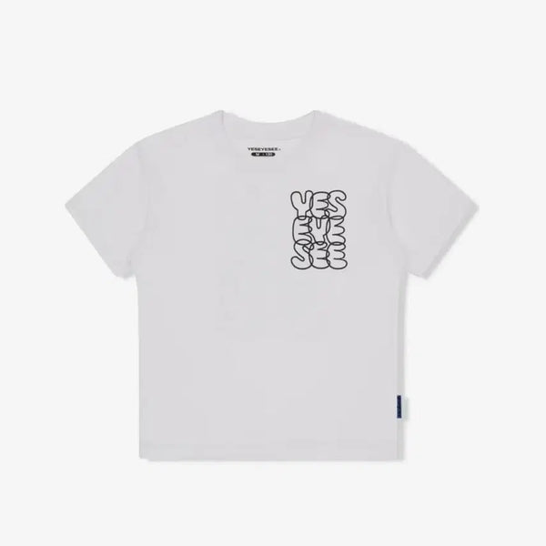 [BUNJANG] YESEYESEE C-Logo Tee White / YESEYESEE C-Logo Tee White