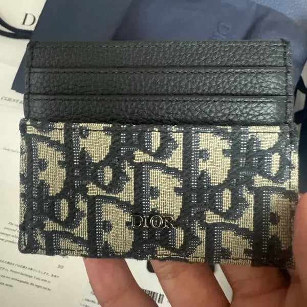 [BUNJANG] Dior Oblique Card Holder / 디올 오블리크 카드지갑
