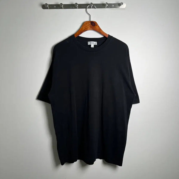[BUNJANG] COS Oversized Black T-Shirt M / COS 코스 오버사이즈 블랙 반팔 티셔츠 M