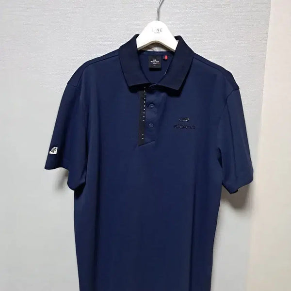 [BUNJANG] Eider Men's L/S Polo Shirt Navy L / 아이더 남성 카라티 네이비 L 가격내림