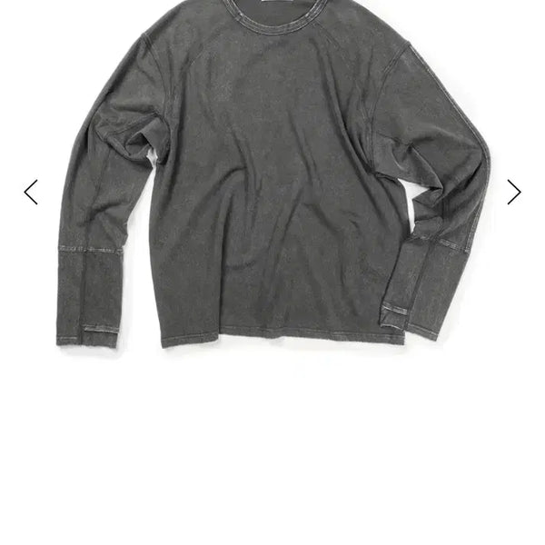 [BUNJANG] etce Fingerhole Long Sleeve XL Charcoal / etce 베이스 핑거홀 롱슬리브 XL 차콜