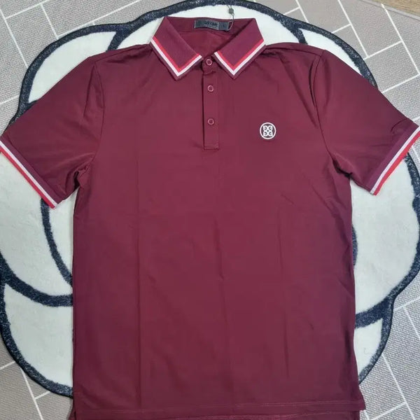 [BUNJANG] G/FORE Men's Short Sleeve Cooling T-Shirt Burgundy L / 지포어 골프 남성 반팔 티셔츠(L)