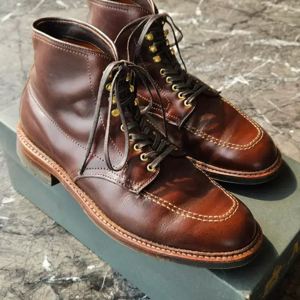 [BUNJANG] Alden Indie Boots D8932 HC 8D Chromexel Leather Commando Sole / 알든 인디부츠 D8932 HC 8D