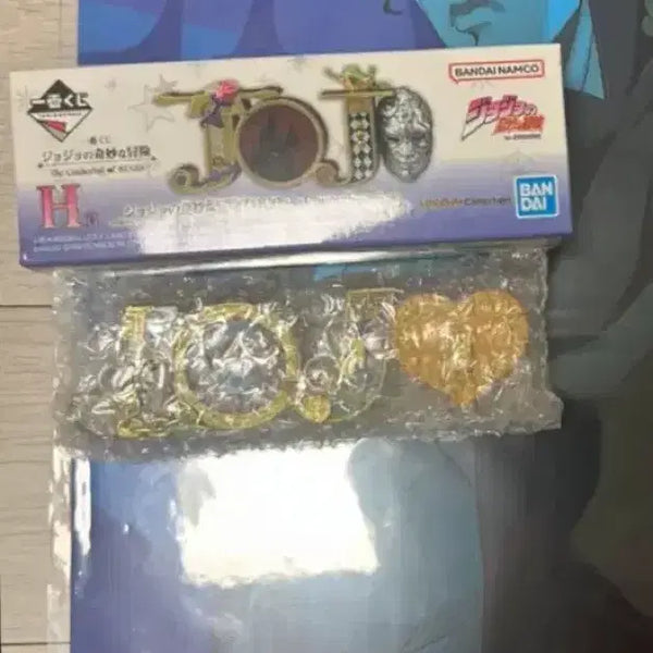 [BUNJANG] JoJo's Bizarre Adventure Ichiban Kuji H Prize Logo & K Prize Jotaro Kujo Figure Bundle Set / 죠죠 제일복권 H상 로고 3부+k상 쿠죠 죠타로)일괄