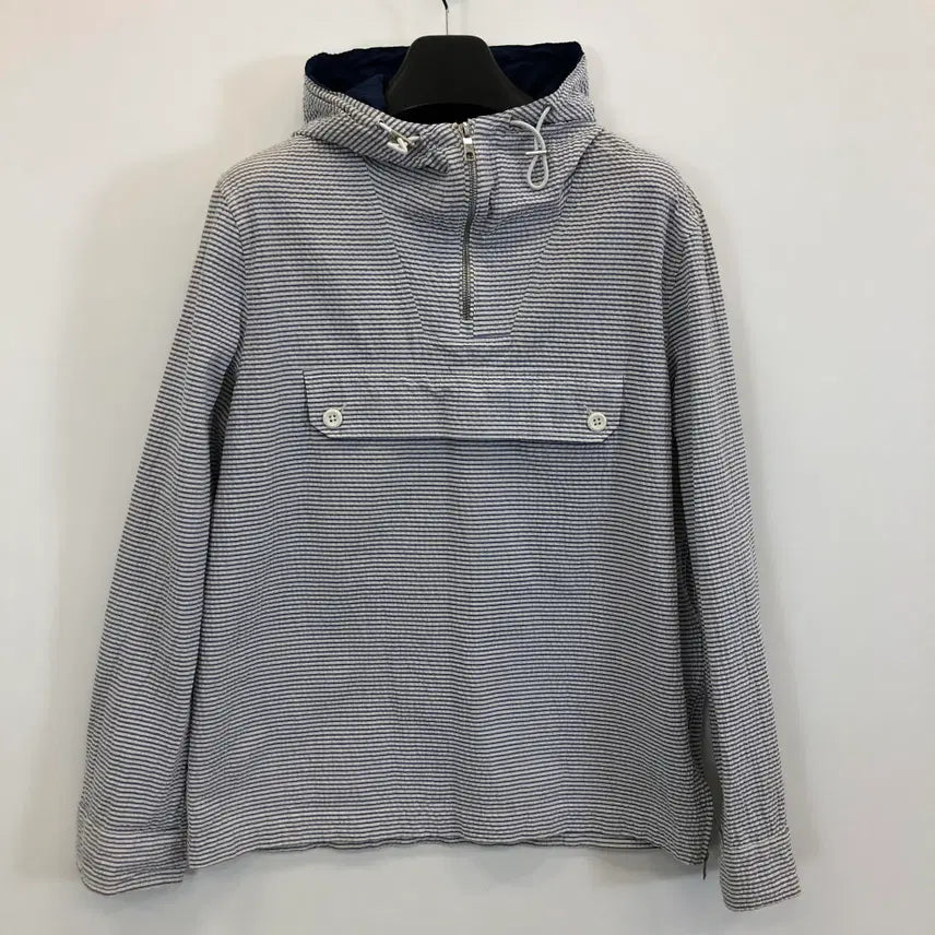 [BUNJANG] Zara Seersucker Anorak Jacket L / 자라 시어서커 아노락 L
