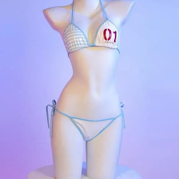 [BUNJANG] Vocaloid Hatsune Miku Bikini Cosplay / [FREE]보컬로이드 하츠네미쿠 비키니 코스프레