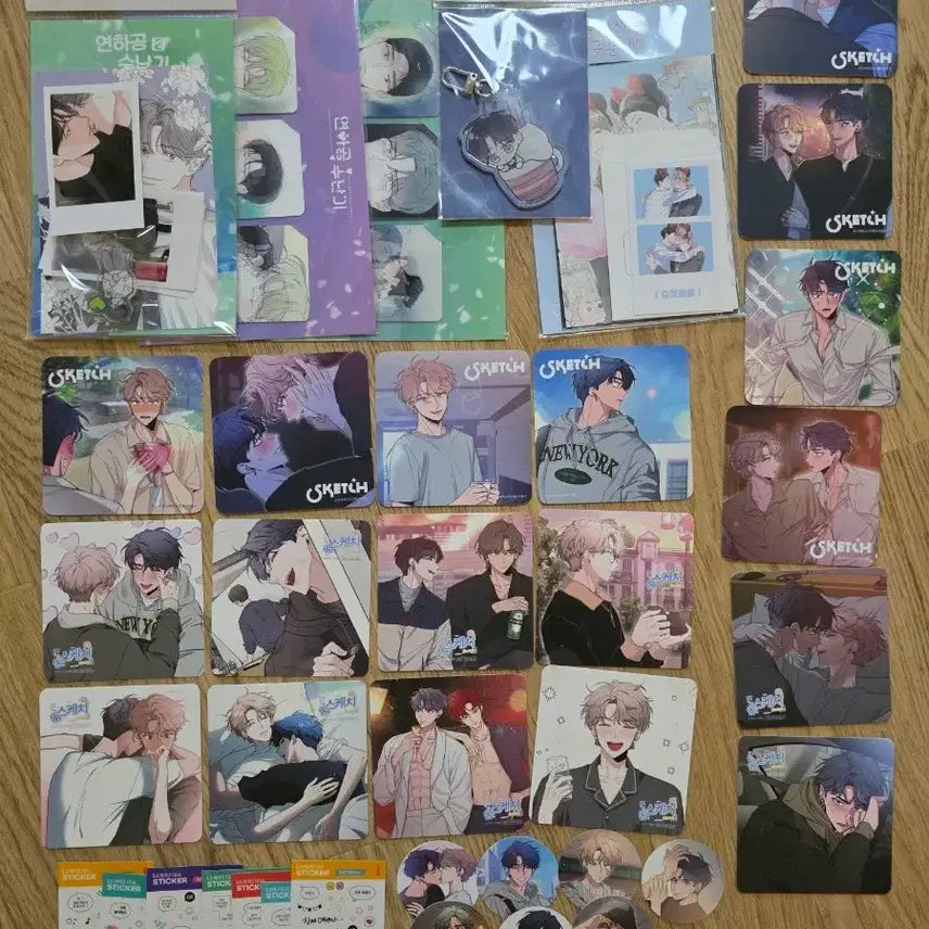 [BUNJANG] Mi Pil Go (Milky Way) Se-yeon & Gong-gwa-sa Collaboration Coaster Set / bl 스케치 미필고 연수난 공과사 일괄 세트 비온 모펀 투니크 코스터