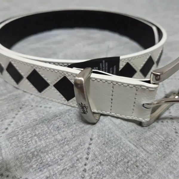 [BUNJANG] Stussy Argyle Belt L / 스투시 아가일 벨트 L