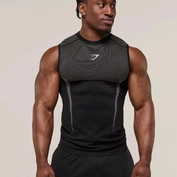 [BUNJANG] Gymshark Onyx V5 Tank Black / 짐샤크 오닉스 v5 탱크 블랙