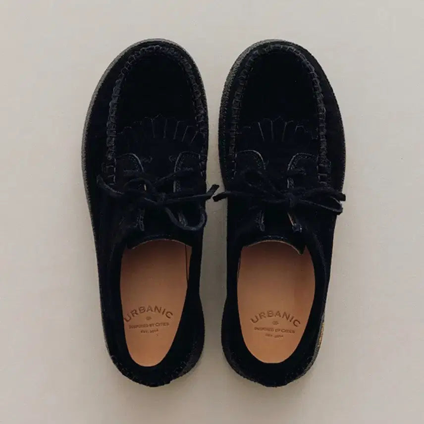 [BUNJANG] Urbank30 Rustic Moccasin Black Size 235 / 얼바닉30 러스틱모카신 블랙 235사이즈