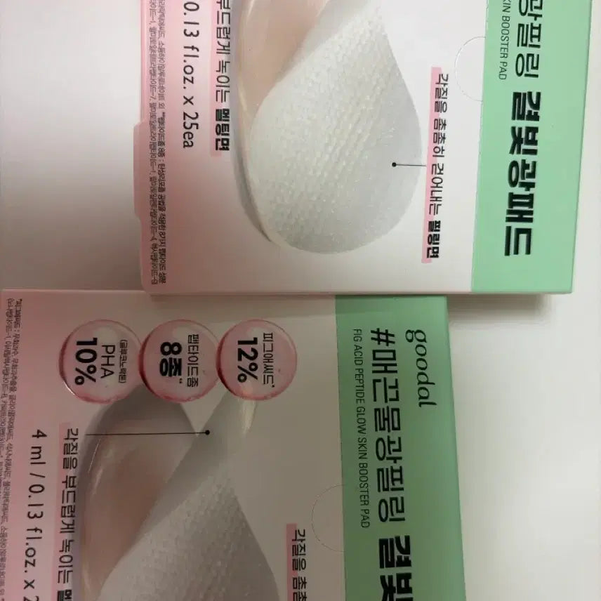 [BUNJANG] Goodal Fig Acidic Skin Booster Peeling Pad 2-Piece Set / 구달 피그애씨드 스킨 부스터 필링 패드 2개일괄