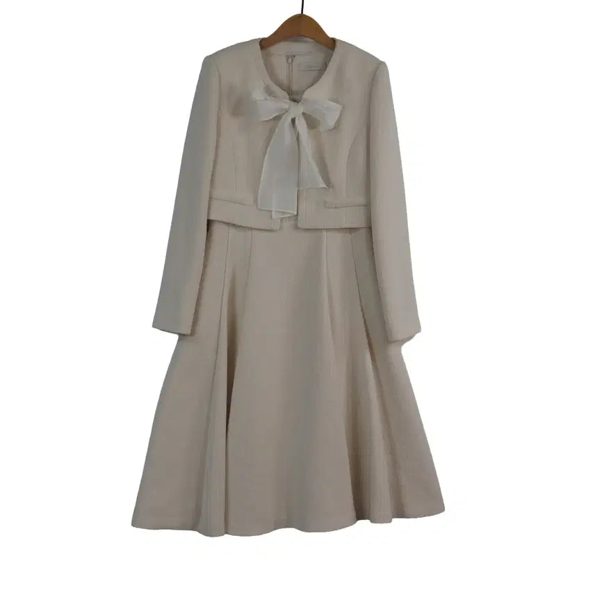 [BUNJANG] LINE Tweed Dress Jacket Set-up / LINE 라인 트위드 원피스 자켓 셋업 66 하객룩 정장원피스