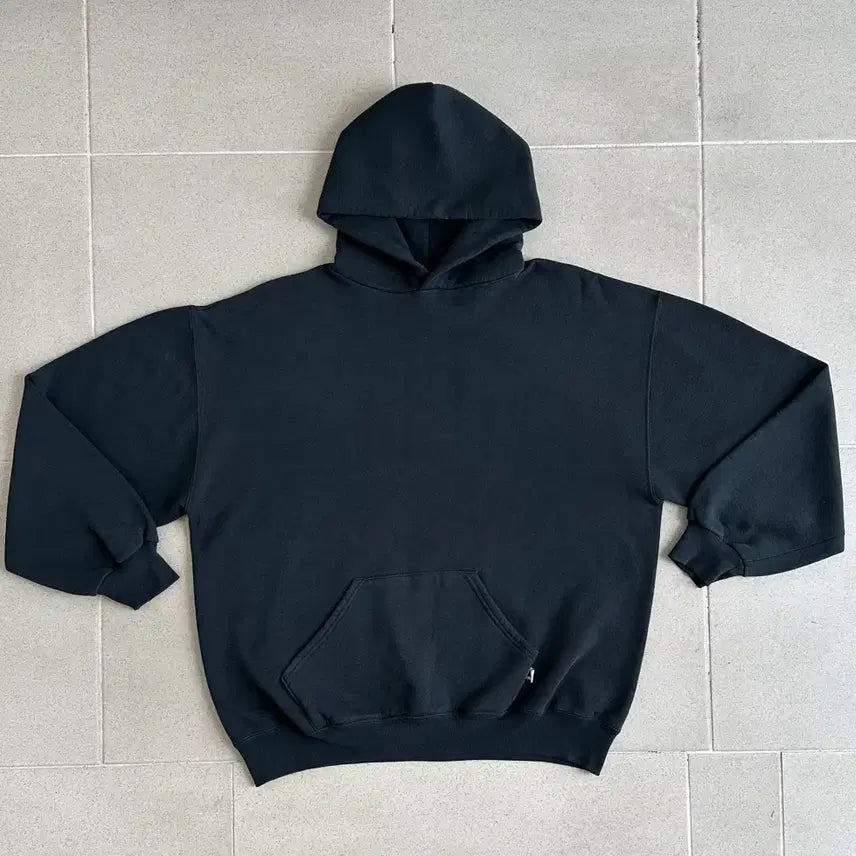 [BUNJANG] Russell Athletic 90s Vintage Hoodie Black XL Made in USA / 90s 빈티지 러셀 후드 블랙 XL USA
