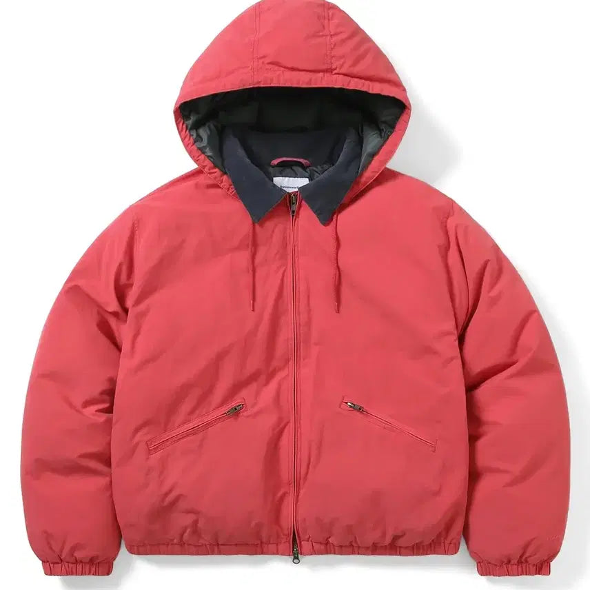 [BUNJANG] thisisneverthat Washed Down Puffer Jacket Coral XL / 디네댓 패딩 워시드 다운 푸퍼 자켓 코랄  XL