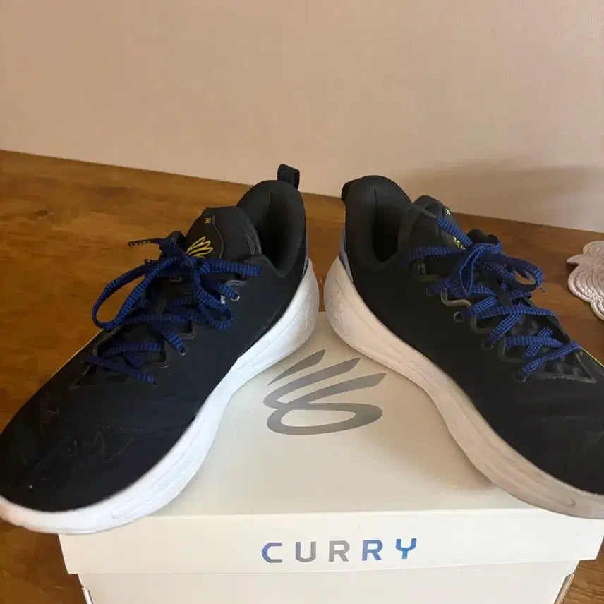 [BUNJANG] Under Armour Curry 12 Basketball Shoes Signed by Heo Hoon, Heo Ung / 커리 12 농구화 허훈허웅 싸인!!!!