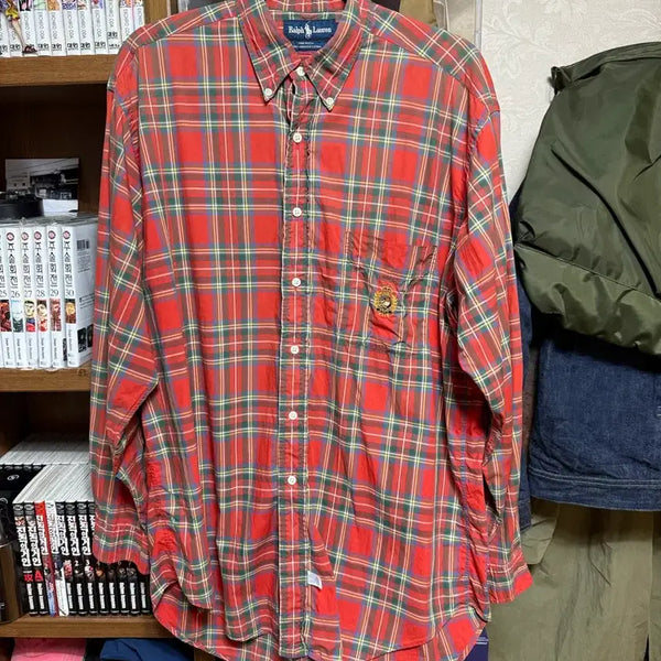 [BUNJANG] Polo Ralph Lauren Check Shirt / L 폴로 랄프로렌 체크 남방셔츠