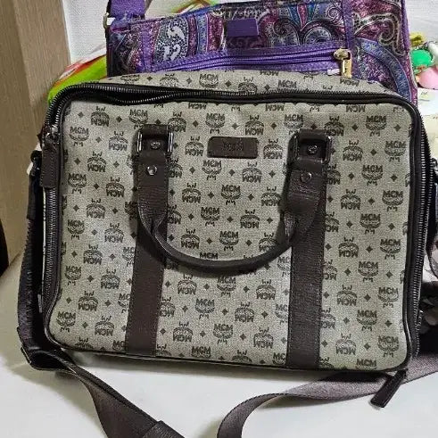 [BUNJANG] MCM Vintage Visetos Monogram Cross Bag / MCM 가방 MCM의 빈티지 비세토스(Visetos) 모노그램 크로스