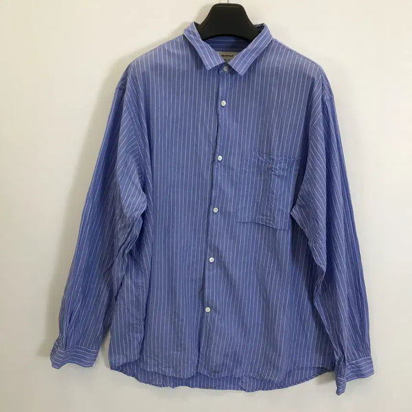 [BUNJANG] Beanpole Men's Seersucker Pin Stripe Shirt XL / 빈폴 맨 25년형 시어서커 핀 스트라이프셔츠 [XL]