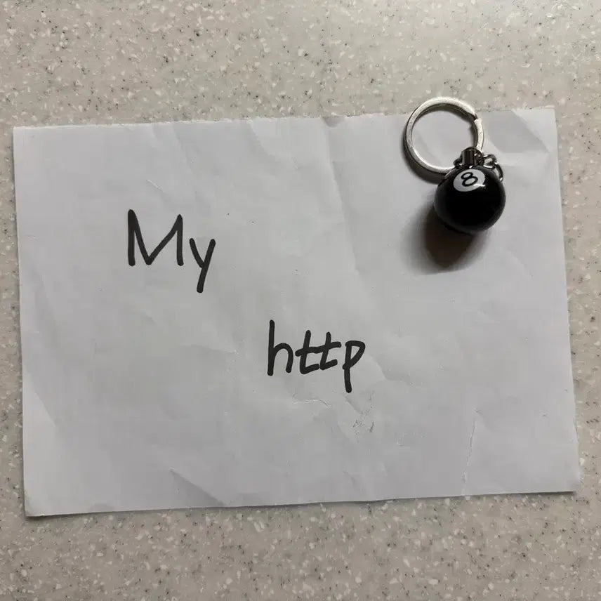 [BUNJANG] Stussy 8 Ball Keychain Black / 스투시 8볼 키체인 블랙 중고 키링 판매합니다