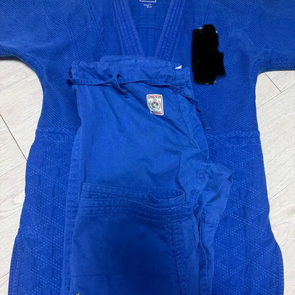 [BUNJANG] E-Phone Gear Judo Uniform 165 White/Blue / 이폰기어 유도복 165