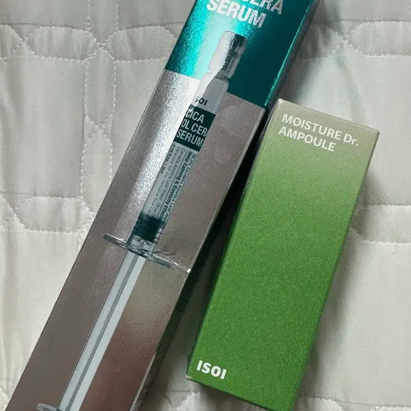 [BUNJANG] Isoi Moist Doctor Jang Sujin Ampoule + Cica All Cera Serum / 아이소이 모이스춰 닥터 장수진 앰플+시카 올세라 세럼 새상품