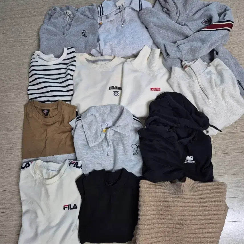 [BUNJANG] T-Shirt Bundle (13 pcs) / 55~66티셔츠