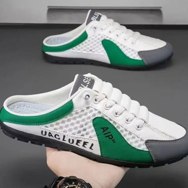[BUNJANG] Air Mesh Half Sneakers / 에어메쉬 하프스니커즈