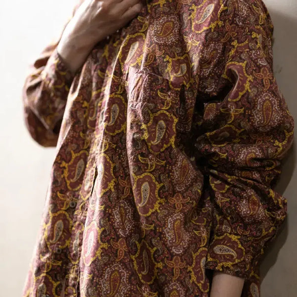 [BUNJANG] Ciota Paisley Pattern Shirt Size 5 / Ciota 시오타 페이즐리 셔츠 5사이즈