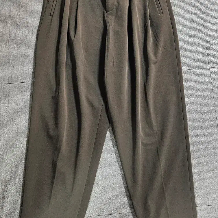[BUNJANG] Bearded Kid Banding Silhouette Pants Brown / [S] 비얼디드키드 밴딩 실루엣 팬츠 브라운