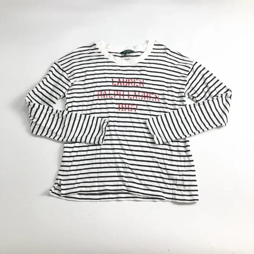 [BUNJANG] Polo Ralph Lauren Striped Long Sleeve T-Shirt 1967 / 랄프로렌 단가라 긴팔티 1967