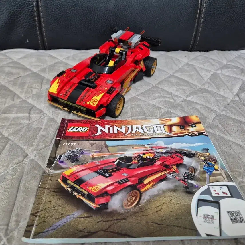 [BUNJANG] LEGO Ninjago X-1 Ninja Charger (Set 71737) - Bulk Build / 레고 닌자고 X-1 닌자 차저 기체벌크 71737(살명서포함)