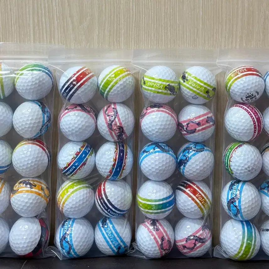 [BUNJANG] Volvik Vista 3 Prism 360 Lost Golf Balls (A, A+ Grade, 30 pcs) / 볼빅 비스타 3 프리즘 360 로스트볼 A , A+ (30개)