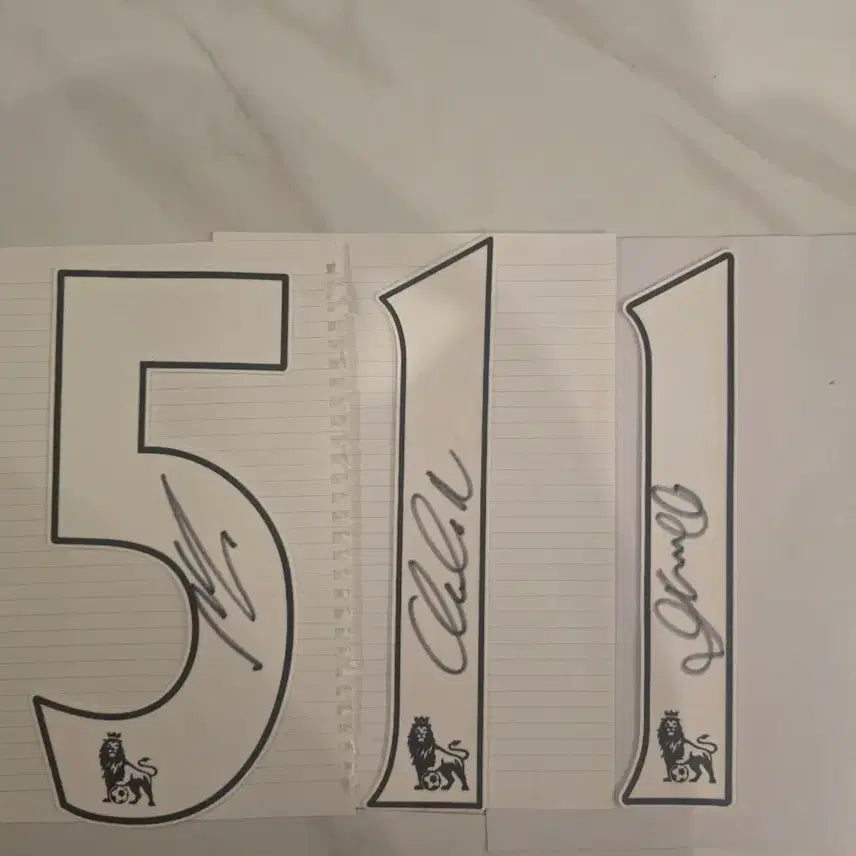 [BUNJANG] Manchester United Ryan Giggs, Nemanja Vidić, Antonio Valencia Signed Jersey Name Set / 맨유 긱스,비디치,발렌시아 친필싸인 마킹지