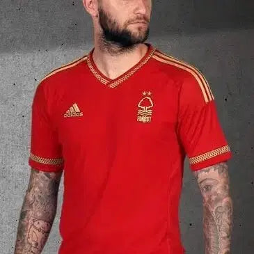 [BUNJANG] Adidas 15-16 Nottingham Forest Home No-Name No-Sponsor 150th Anniversary Jersey / 아디다스 15-16 노팅엄 포레스트 홈 노마킹 노스폰 150주년 유니폼