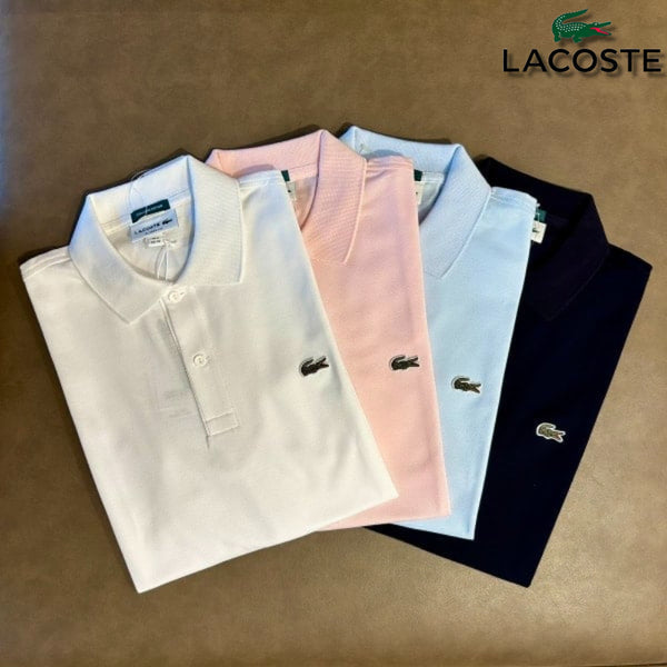 [BUNJANG] BEAMS x Lacoste Heavy Kanoko Short-Sleeve Polo Shirt / 빔즈 별주 라코스테 헤비 카노코 반팔 폴로셔츠
