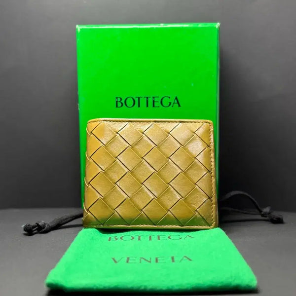 [BUNJANG] Bottega Veneta Intrecciato Leather Bifold Wallet / 보테가베네타 반지갑