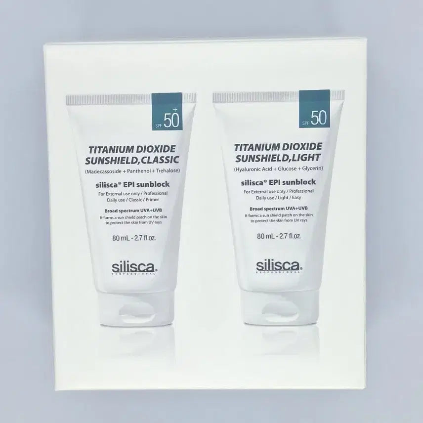 [BUNJANG] SCILISCA Epiai Sunblock Light & Classic Set / 실리스카 이피아이 선블락 라이트 클래식 세트