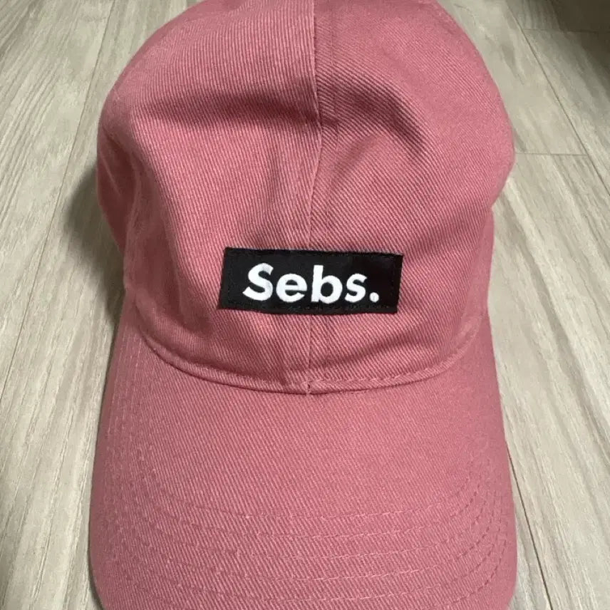 [BUNJANG] SEBS Logo Patch Ball Cap Pink / Sebs 볼캡 핑크