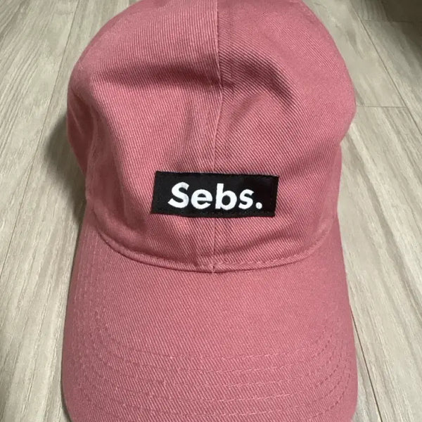 [BUNJANG] SEBS Logo Patch Ball Cap Pink / Sebs 볼캡 핑크