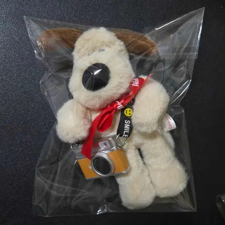 [BUNJANG] Wallace & Gromit Issac Toast Collaboration Limited Edition Camera Keyring / 월레스와그로밋 이삭토스트 콜라보 인형 한정판 카메라 키링