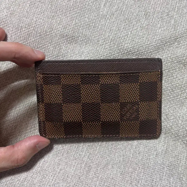 [BUNJANG] Louis Vuitton Damier Ebene Card Holder / 루이비통 카드지갑