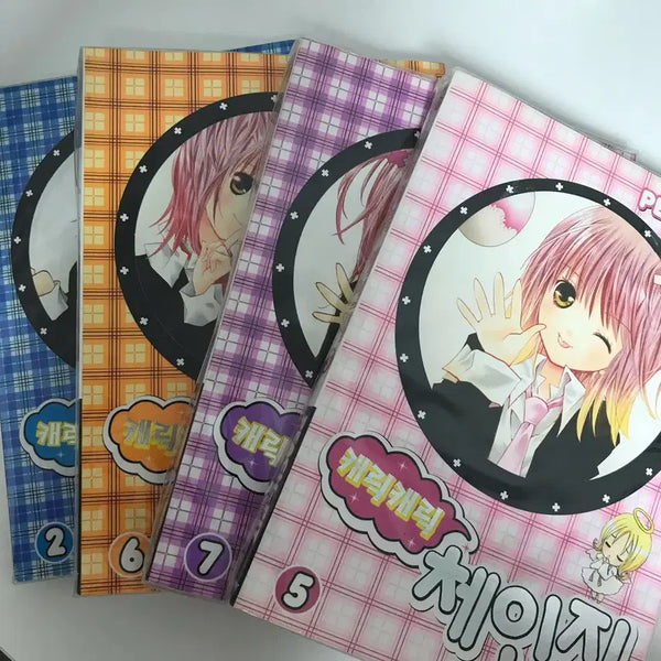 [BUNJANG] Character Transformations (Chara-Chara Change) Old Edition Manga Volumes 2, 5, 6, 7 Bundle Set / 캐릭캐릭체인지 캐캐체 구판 만화책 2, 5, 6, 7권 일괄