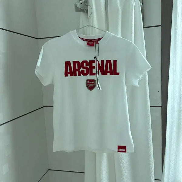 [BUNJANG] Arsenal Kids Short-Sleeve T-Shirt White / 아스날 키즈 반팔 티셔츠 화이트