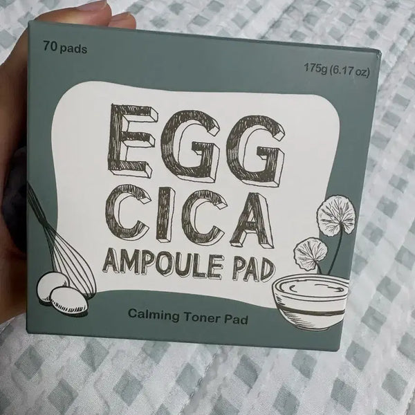 [BUNJANG] Too Cool For School Egg Cica Ampoule Pad (70 Count) / 투쿨포스쿨 에그 시카 앰플 패드 70매 새상품
