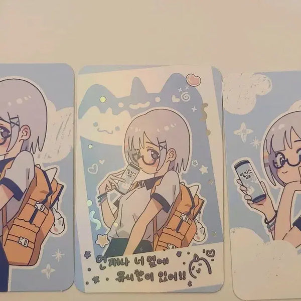 [BUNJANG] IVE Stellive Uni Photocard Bundle Set / 밀키스 유니 포카 일괄 스텔라이브