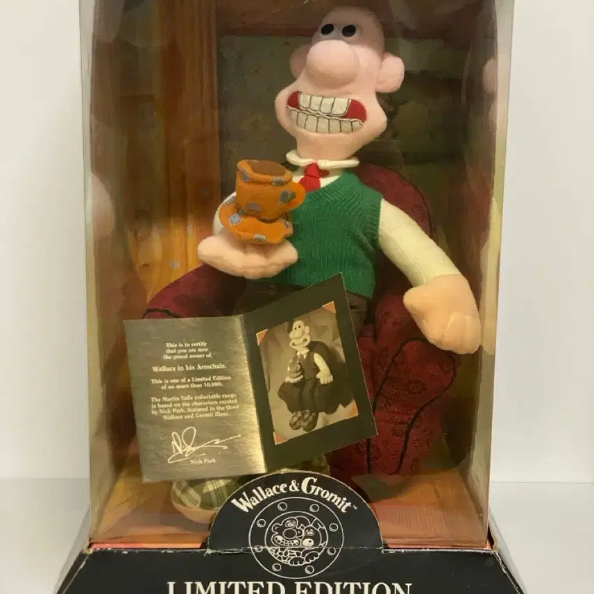 [BUNJANG] Wallace & Gromit Sofa Plush Set / 월레스와그로밋 소파월레스 인형