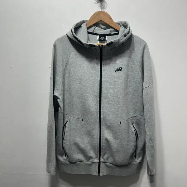 [BUNJANG] New Balance Hoodie Zip-up Grey XL / 뉴발란스 후드 집업 그레이 집업 XL