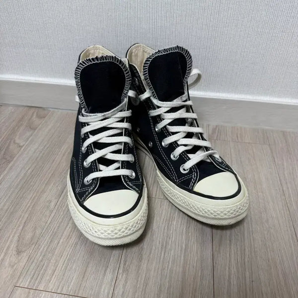[BUNJANG] Converse Chuck 70 High Black / 컨버스 척 70 하이 블랙