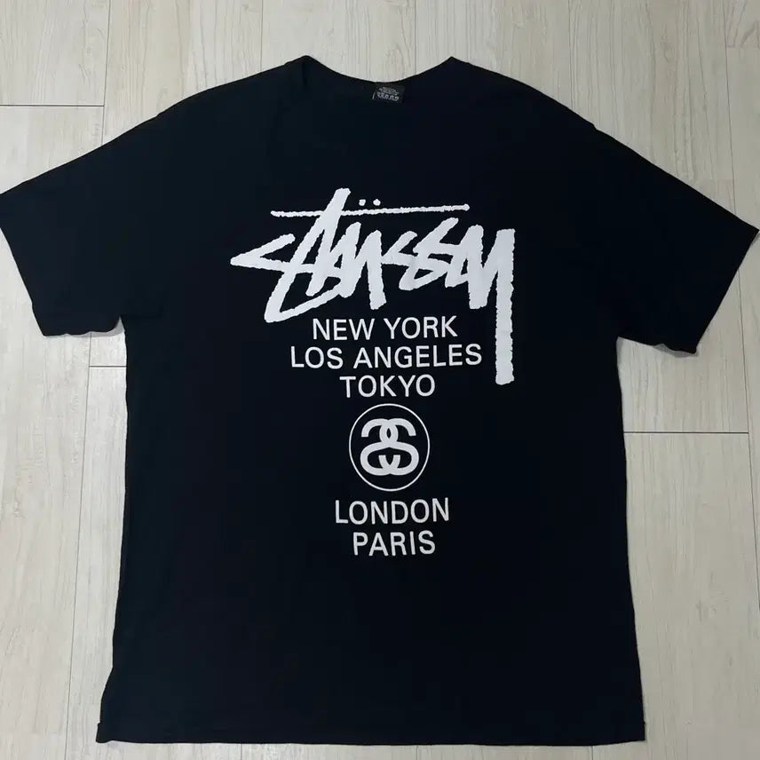 [BUNJANG] Stussy World Tour T-Shirt / 스투시 반팔